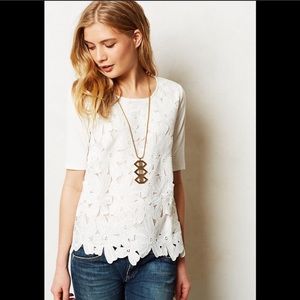 Anthropologie Orlaya Top, Sunday in Brooklyn
